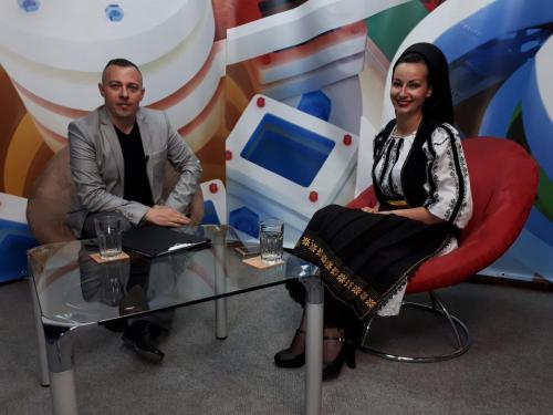 În platoul emisiunii "ESENȚA" de la Eveniment TV regional - 